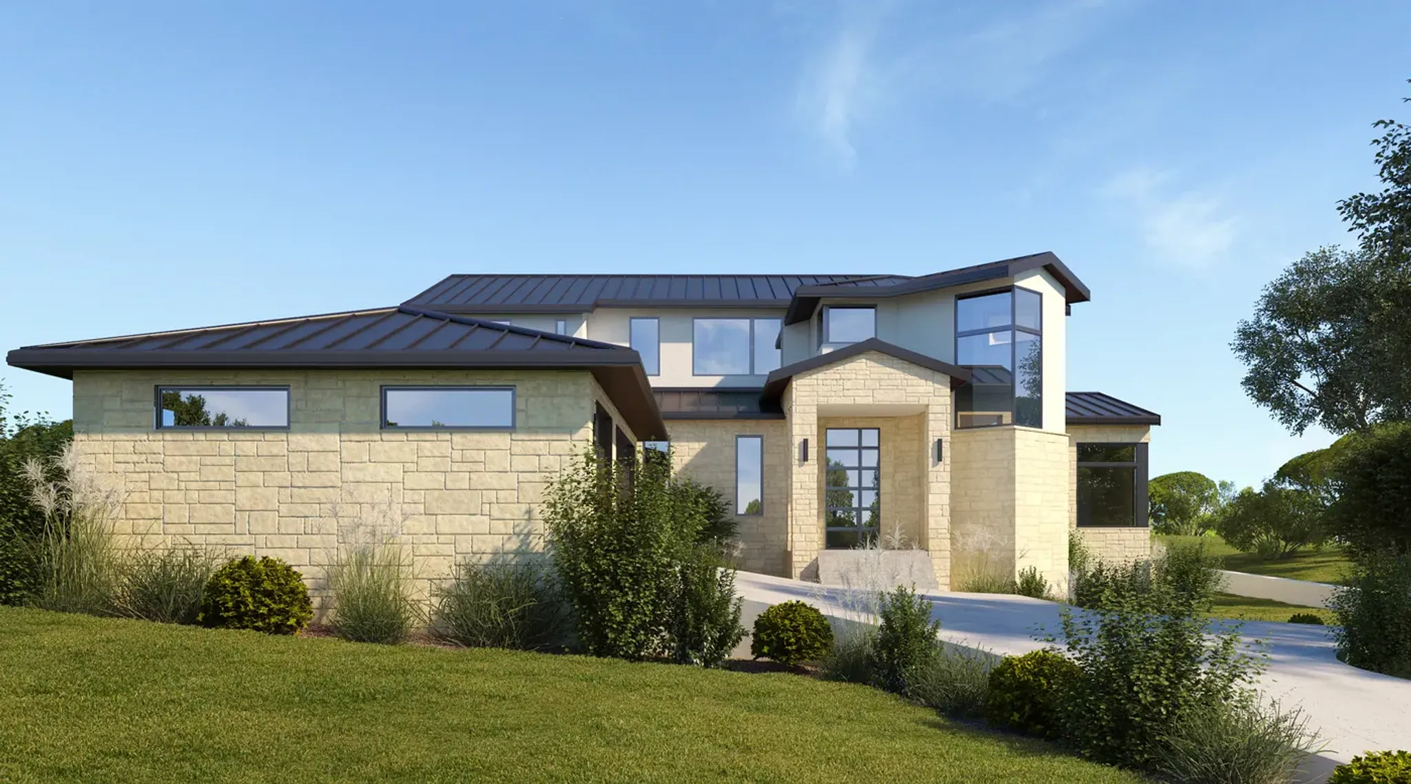 Rough Hollow Bowcross II — 4,987 Sq Ft — built by Seven Custom Homes